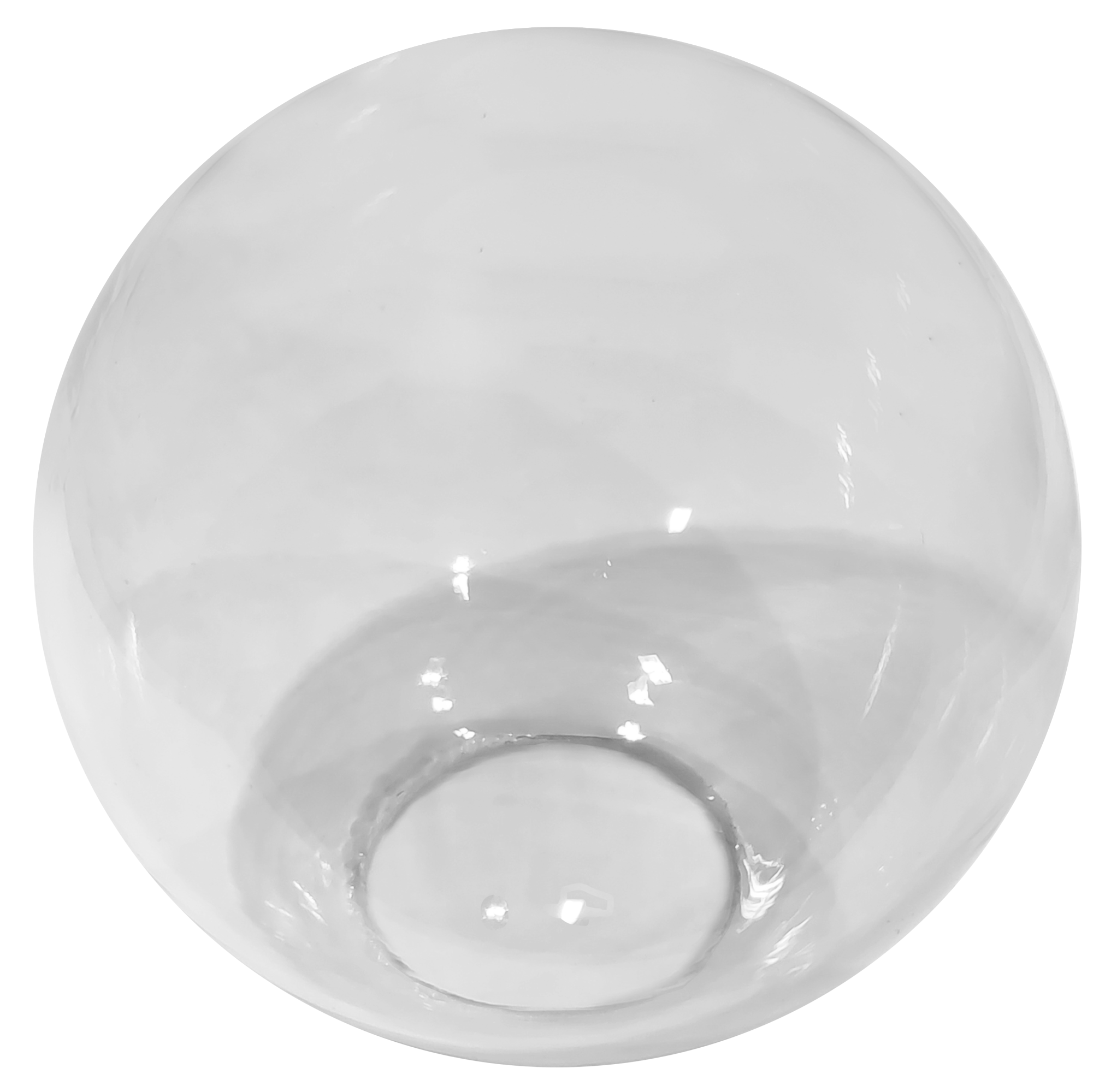 Esfera 03 X 08 Transparente Sem Colar                                                               