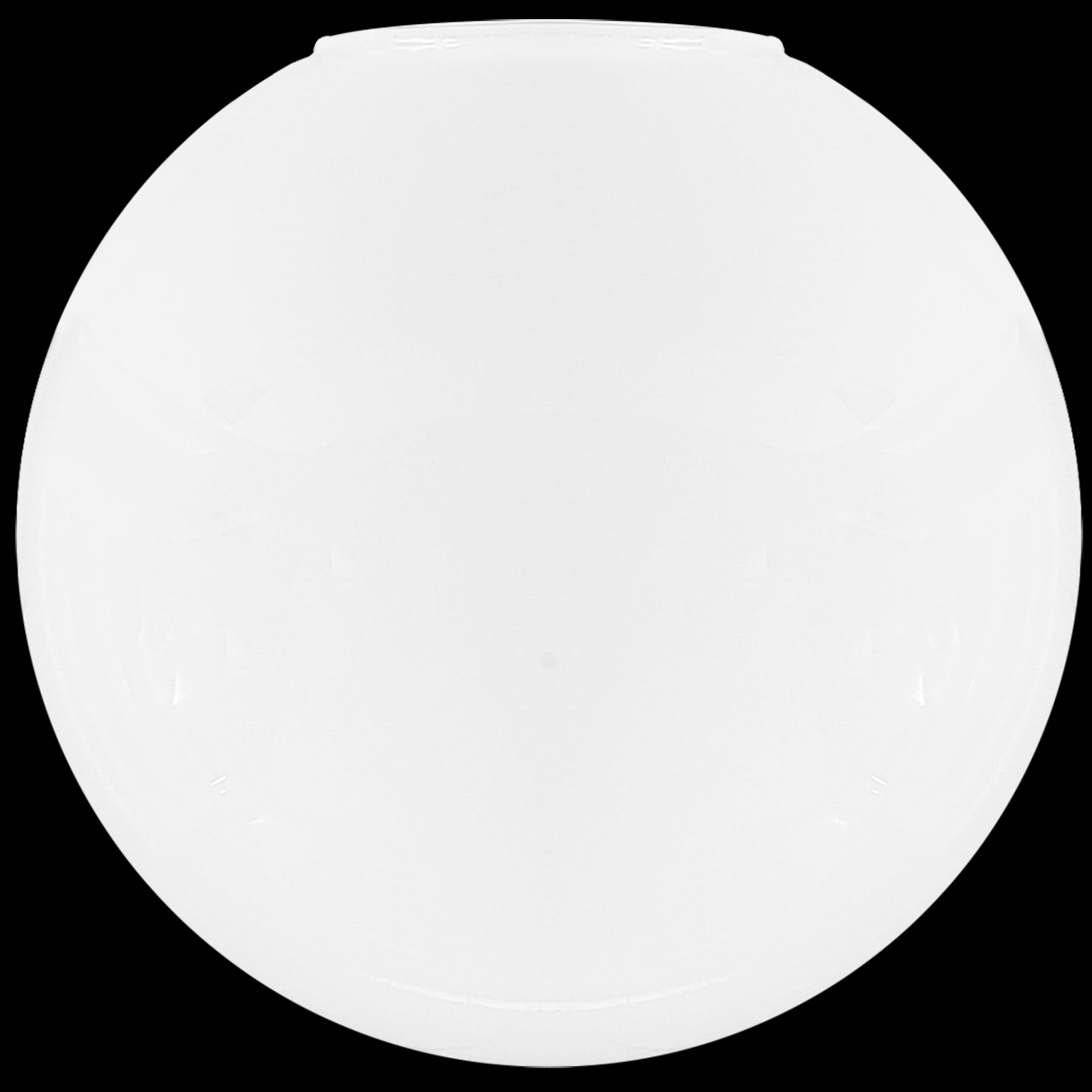 Esfera 08 X 15 Lisa Leitosa Fosca Sem Colar                                                         