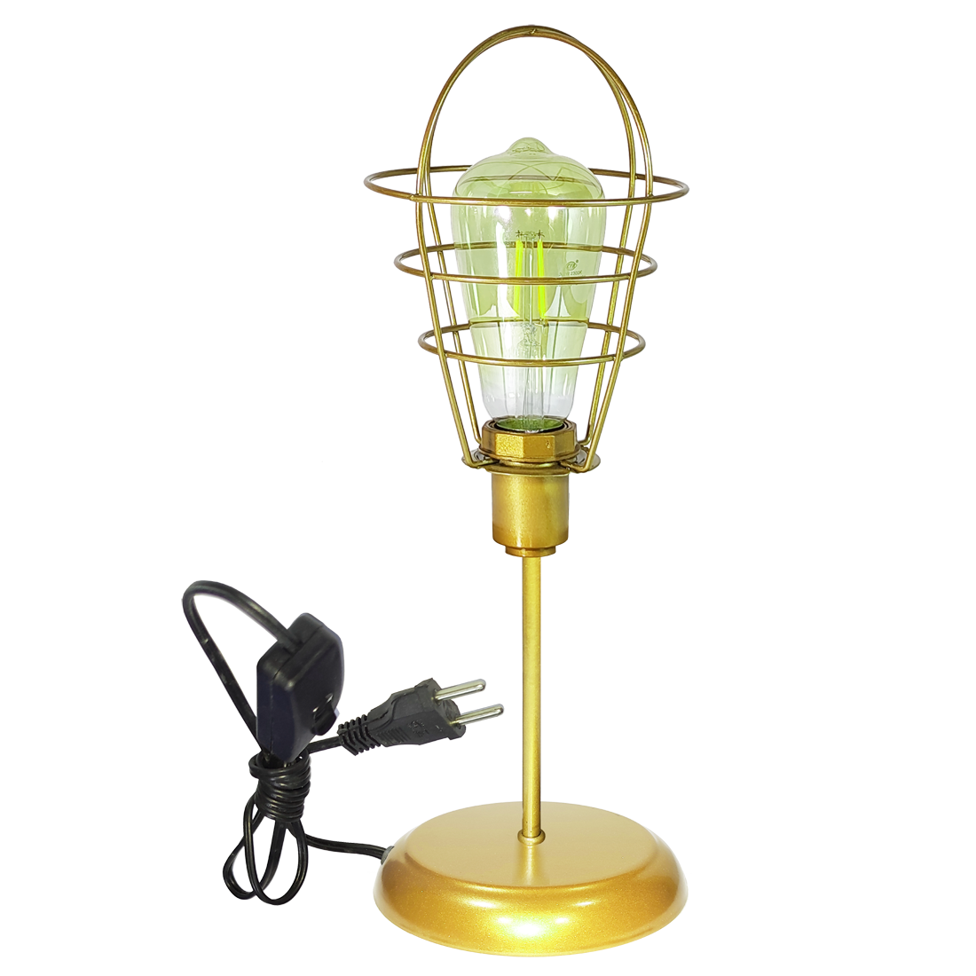 Abajur Classico Aramado Lampshape Dourado                                                           