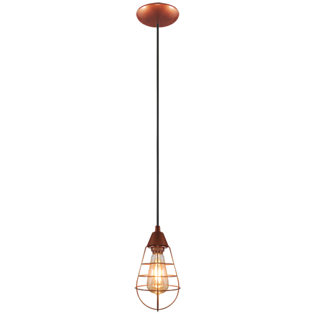 Pendente Aramado Lampshape Cobre