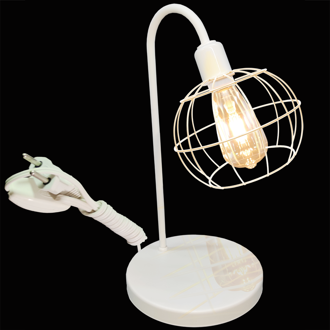 Luminria de Mesa Aramado Tangerine 2 Branco                                                        