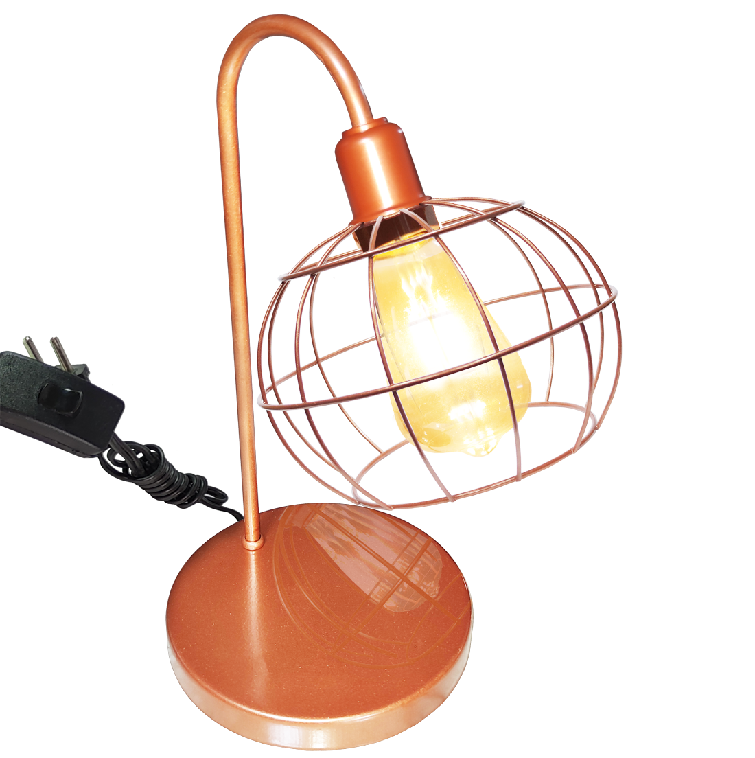 Luminria de Mesa Aramado Tangerine 2 Cobre                                                         