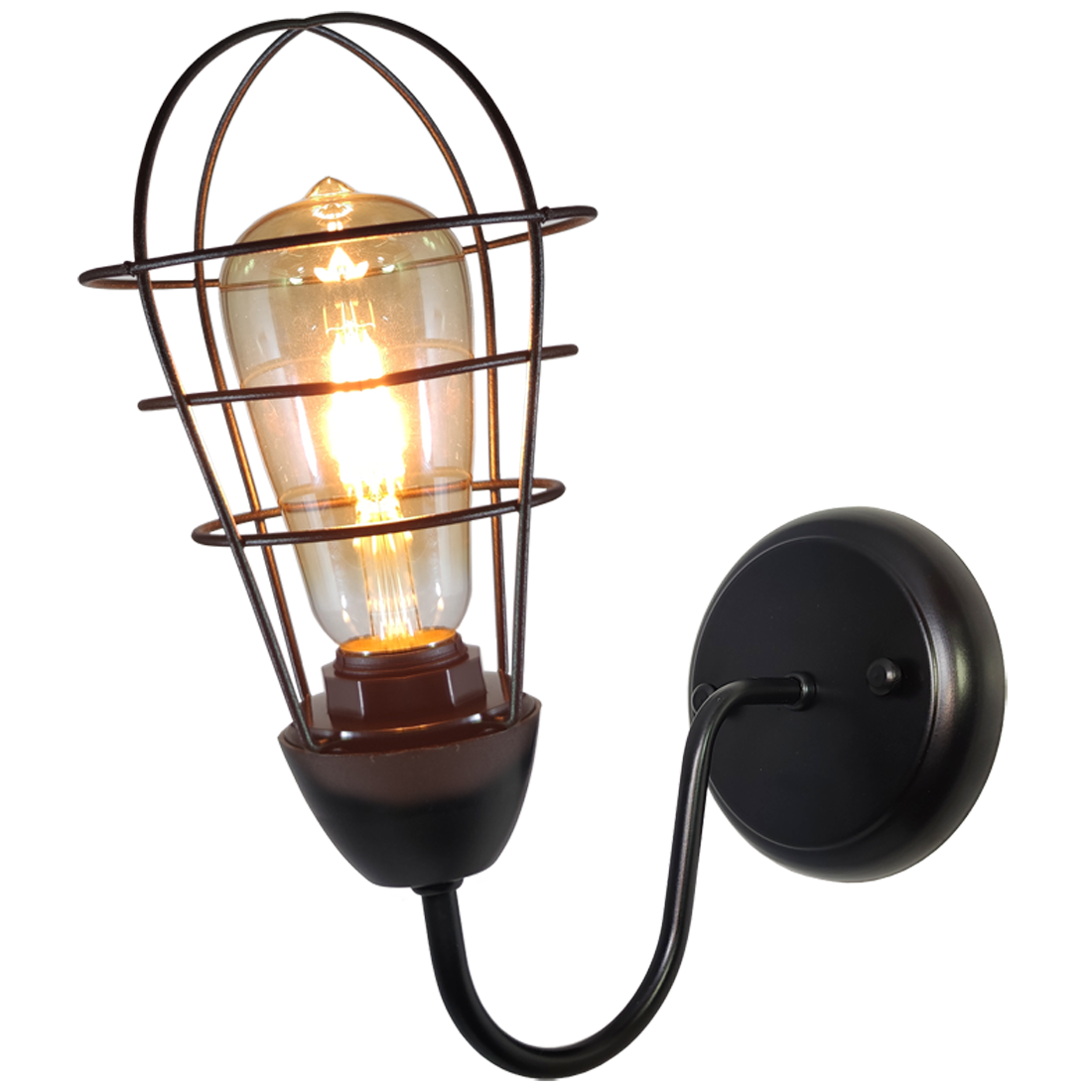 Arandela Aramado Lampshape Preto